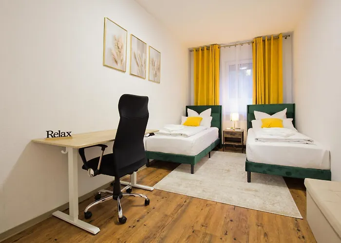 Apartman Living La Christal Mit Workspace & Games Fulda